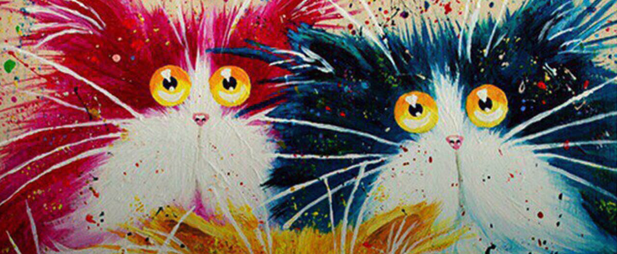 Рисуем котов в пабе «Острый козырек»