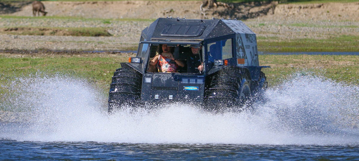 Тестируем вездеходы во Владимире