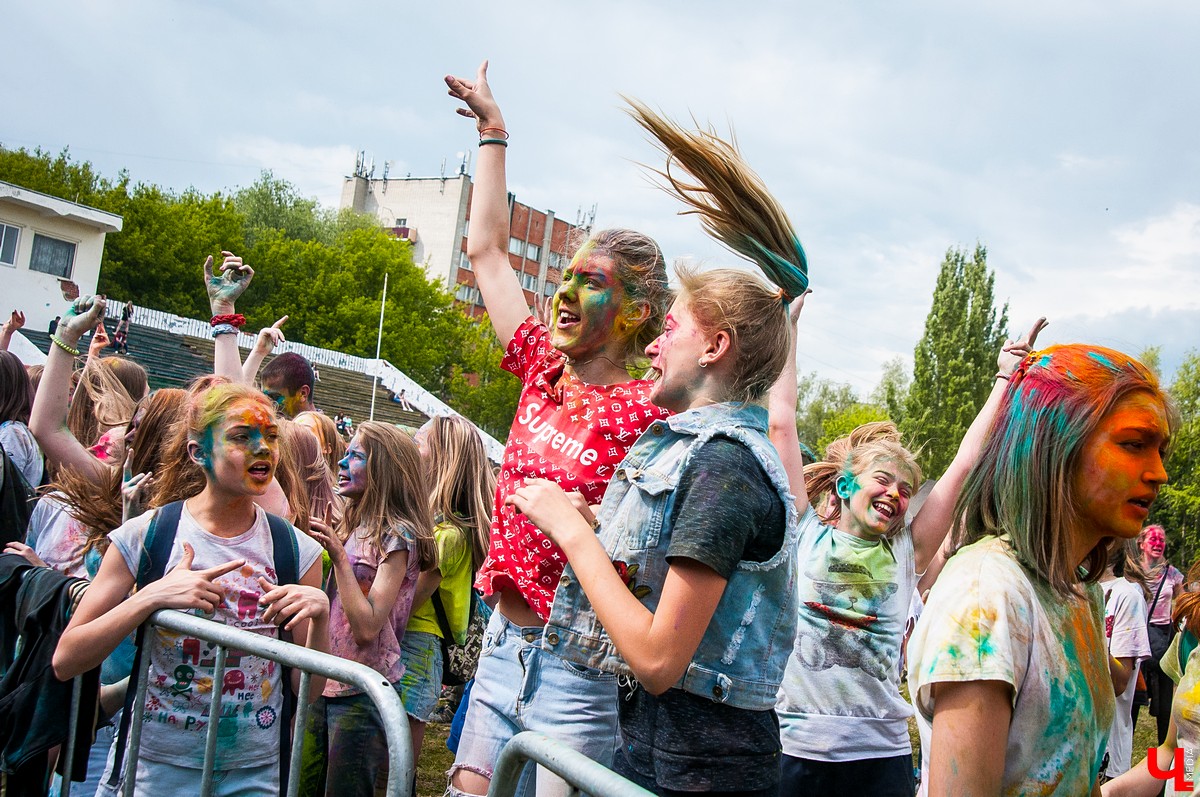 Всероссийский фестиваль красок во Владимире