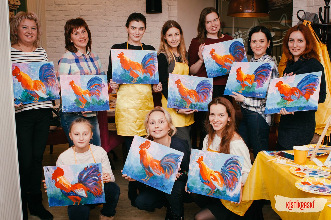 KistiKraski: мастер-классы по рисованию во Владимире