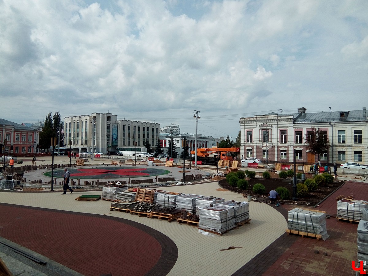 25 августа во Владимире на Театральной площади откроется светомузыкальный фонтан