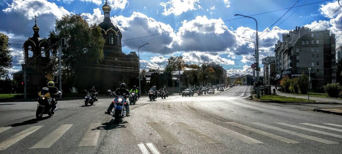 Закрытие мотосезона во Владимире