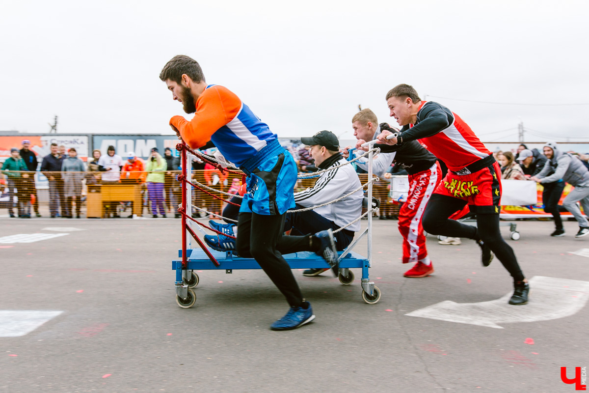 гонки на кроватях 2017 во Владимире