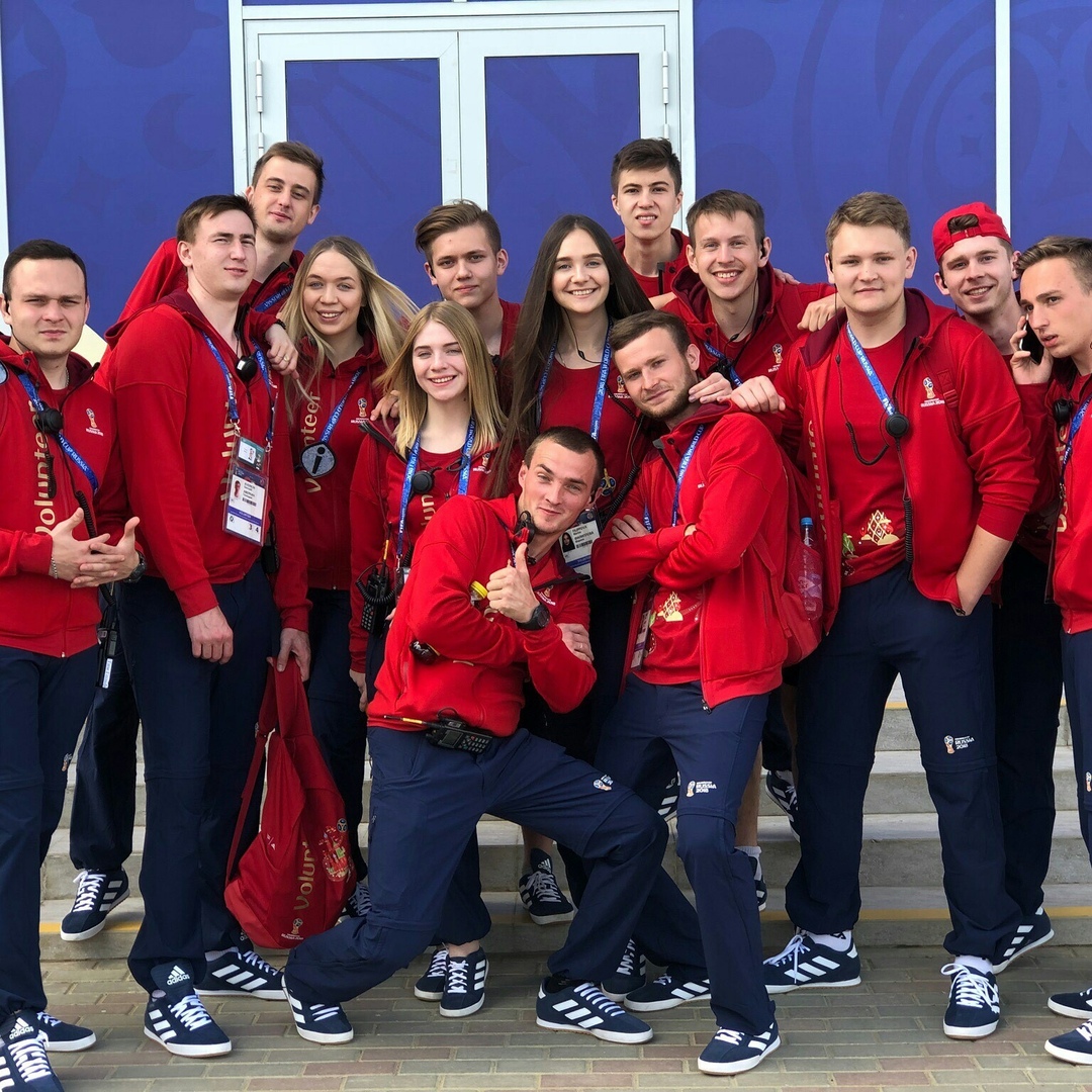 Владимирские волонтеры на ЧМ-2018