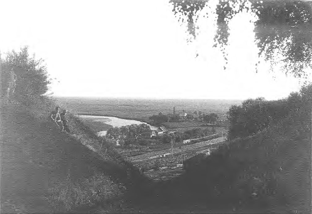 Панорама реки Клязьма. Около 1920 г.