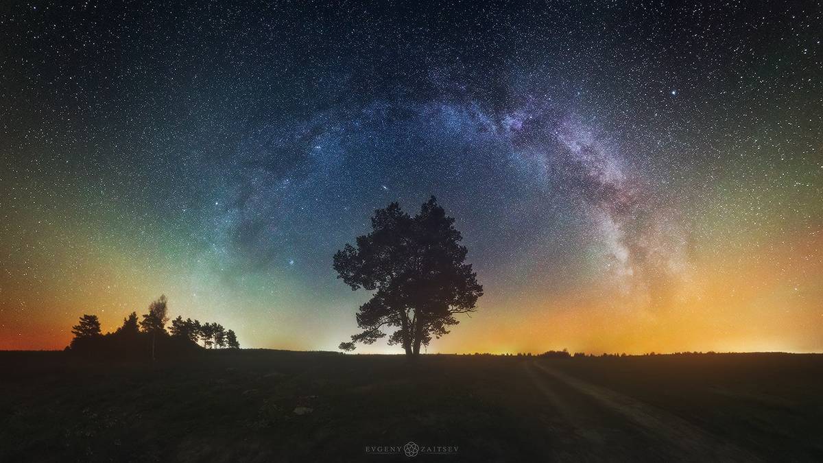 Фото звёздного неба от владимирского фотографа Евгения Зайцева