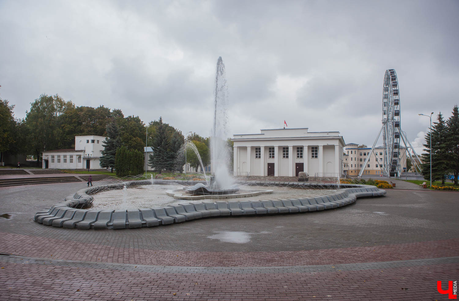 Закрытие сезона фонтанов во Владимире