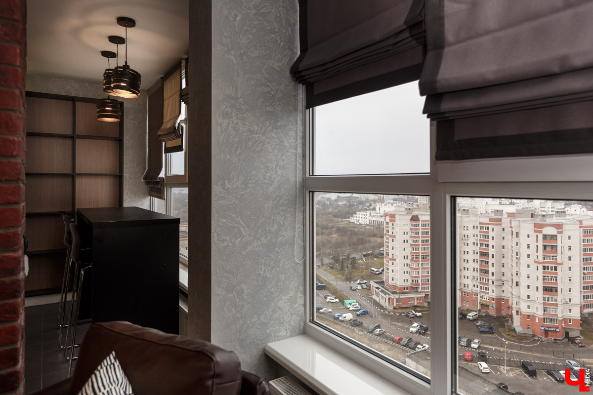 Квартира с панорамными окнами во Владимире