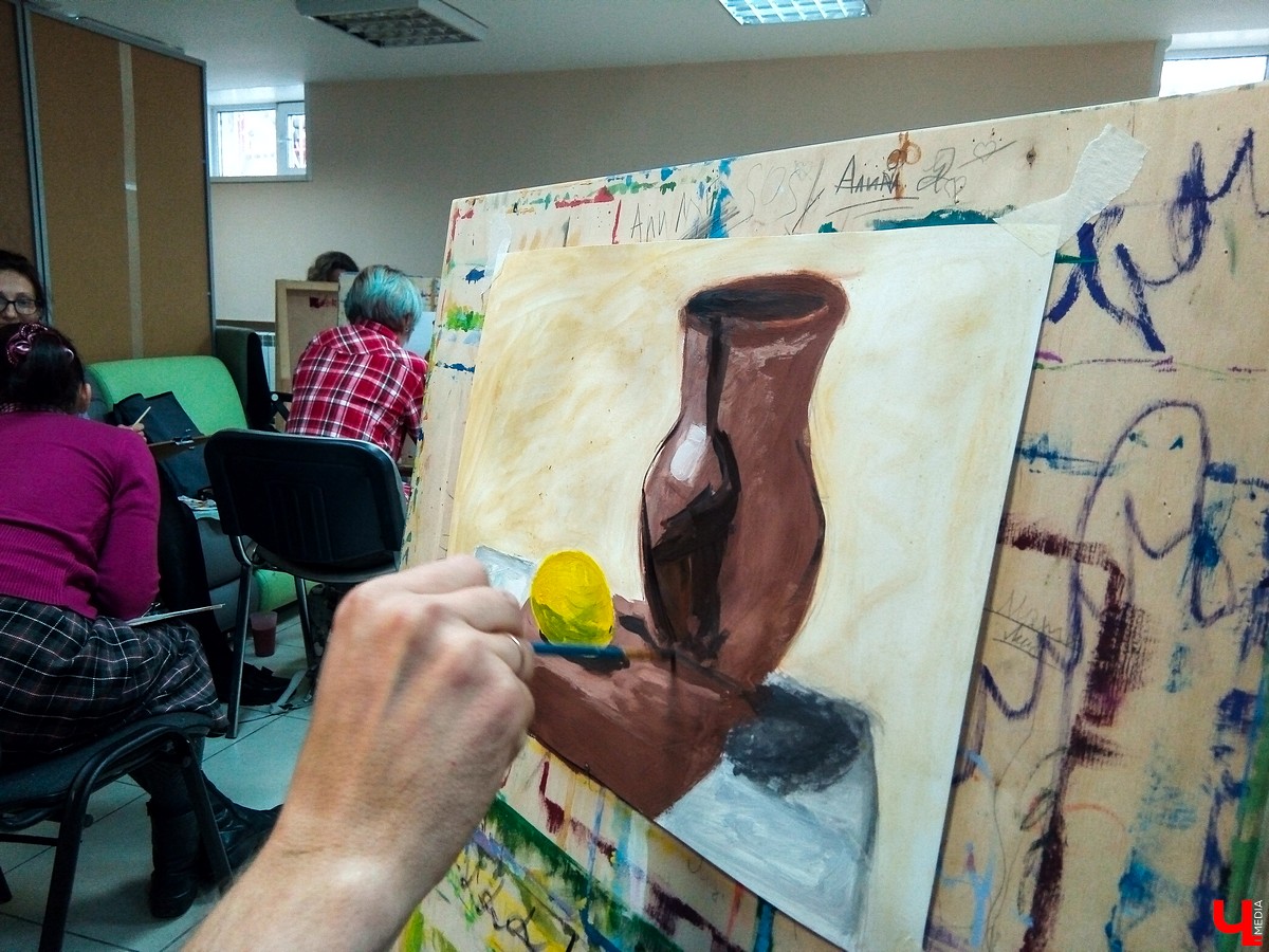 Художник Антон Ёжкин на мастер-классе показал, как без опыта нарисовать реалистичную картину за семь шагов