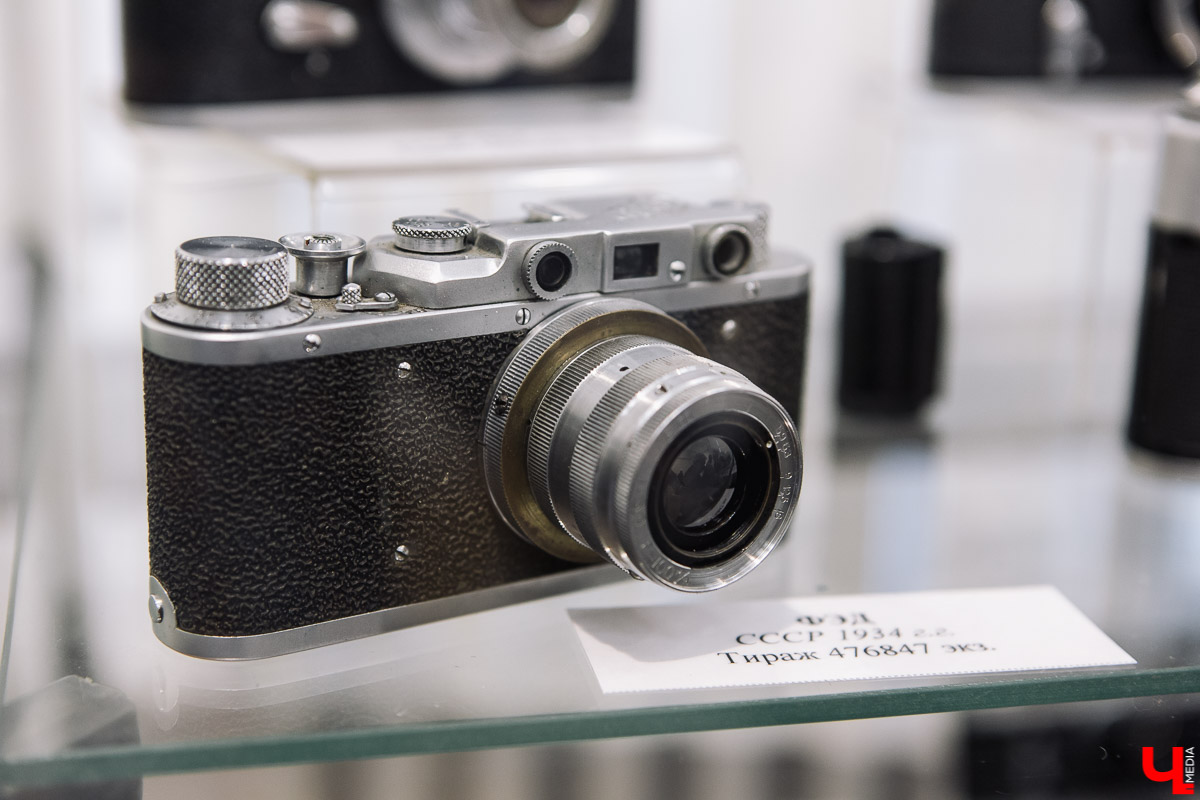 Выставка ретро-фотоаппаратов