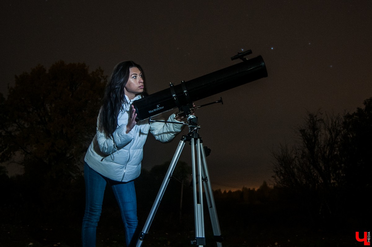 Интервью с Анастасией Горяной из Владимира, которая выбрала в качестве хобби астрономию и наблюдение за небесными телами в телескоп