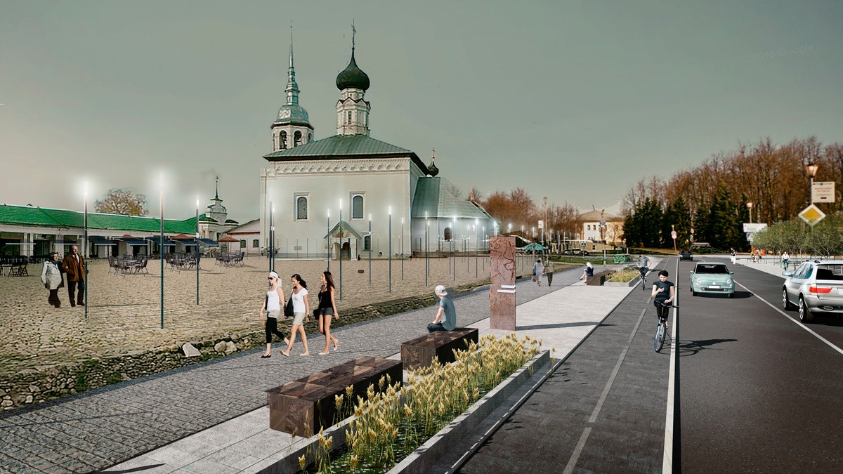 Суздаль получит 49,9 миллиона рублей на благоустройство. На эти деньги исторический центр города улучшат к 2024 году
