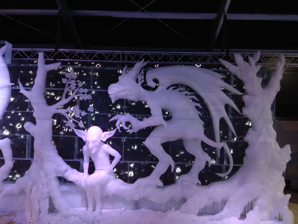 Три тематические проекта Ильи Шанина выставлены в первом в мире цифровом ледяном музее. Неординарность и красоту скульптур отметили как зрители, так и организаторы фестиваля