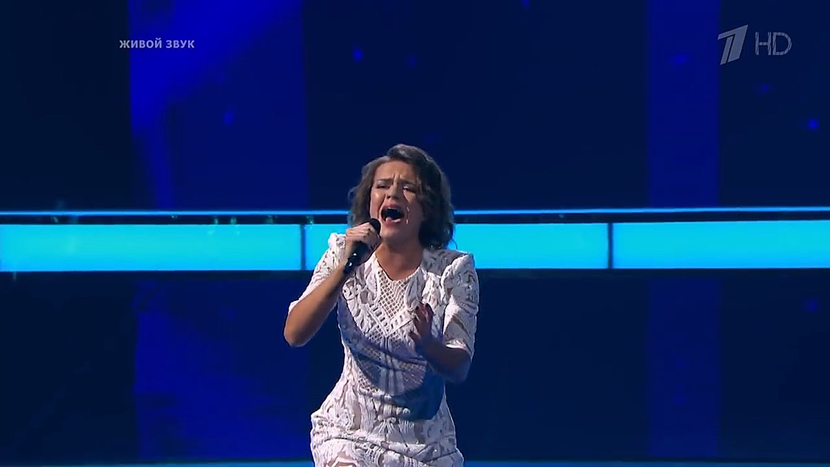 Дарья Шигина исполняет песню Сергея Носкова Снег на проекте Голос. Перезагрузка 