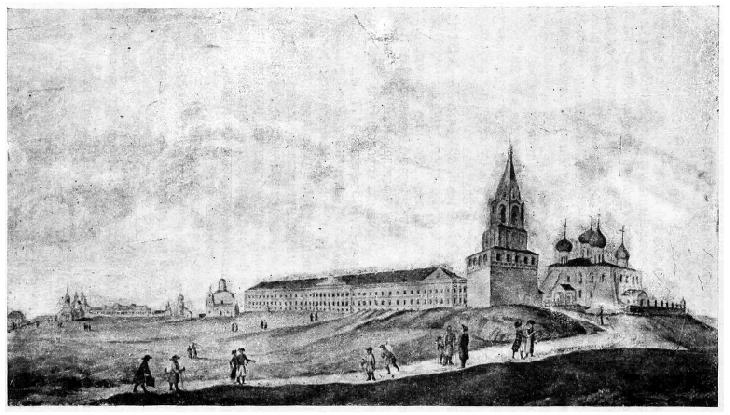 Панорама г. Владимира. 1801 год