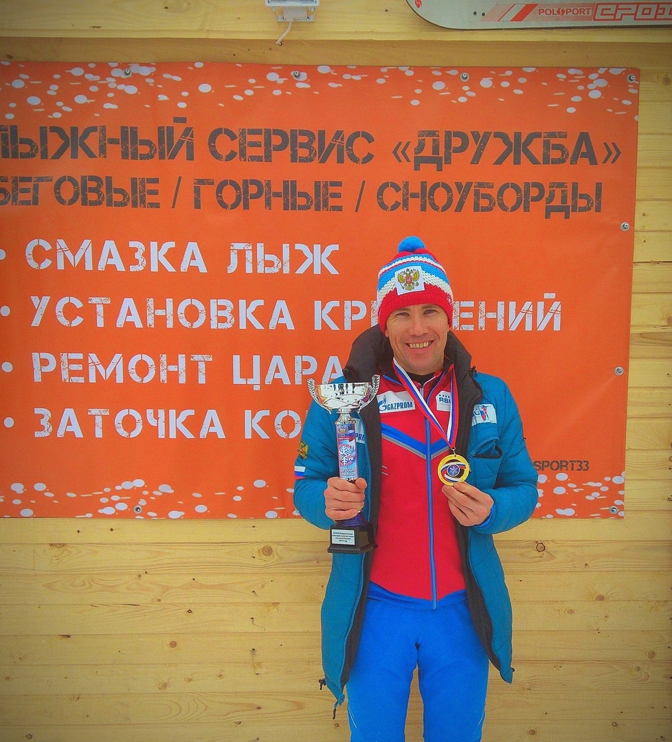 Владимирский биатлонист Алексей Слепов