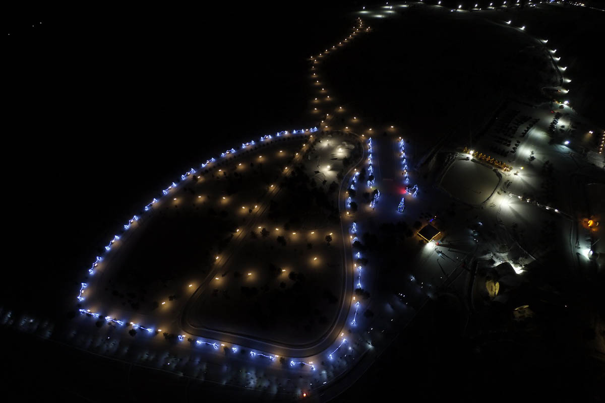 Лыжный флешмоб с использованием необычного светового снаряжения пройдет 2 марта в Доброграде