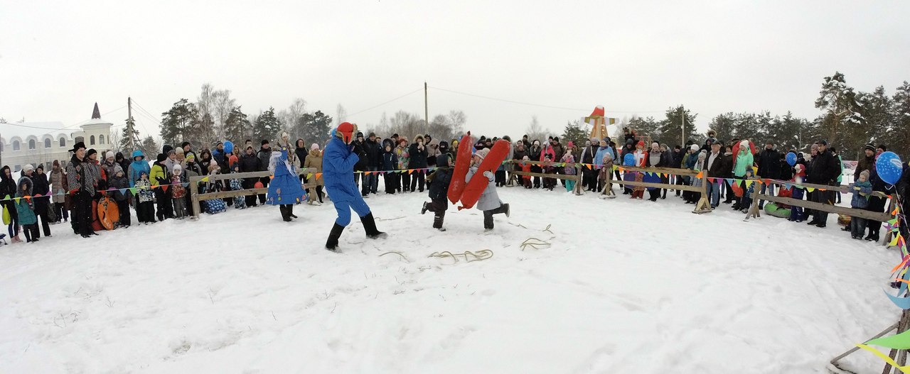 Масленица в Загородном парке