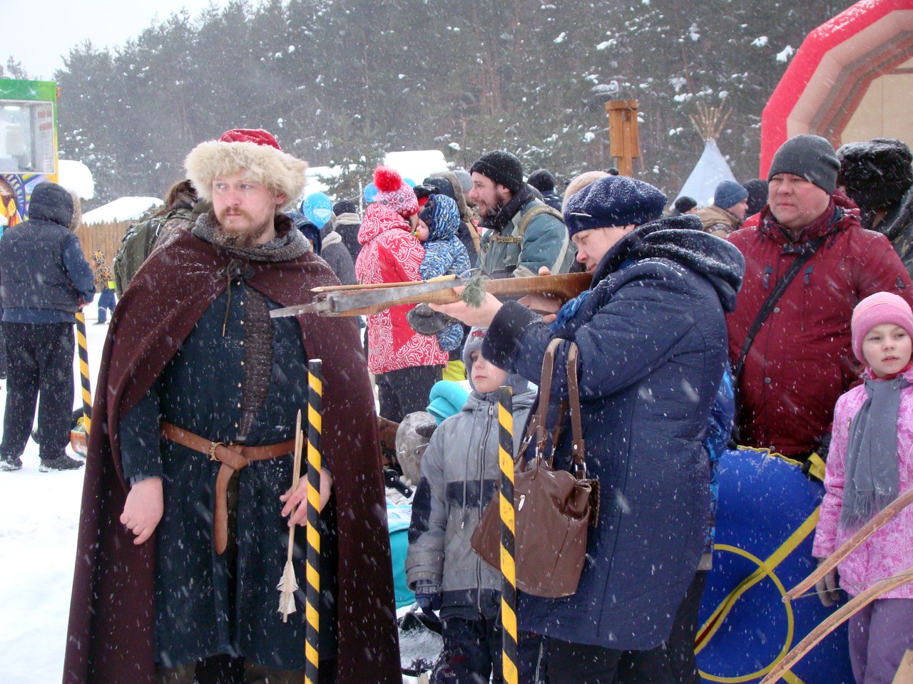 Масленица в Загородном парке