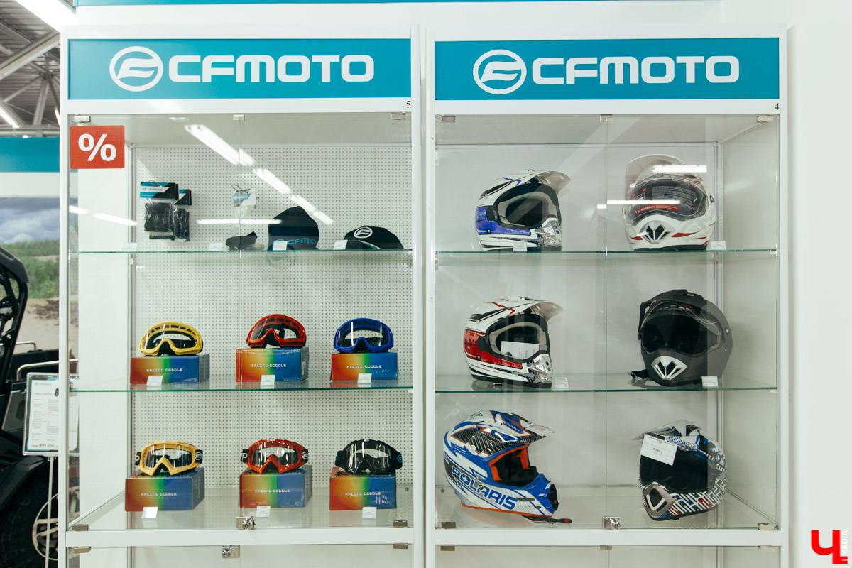Новый салон мототехники CFMOTO во Владимире