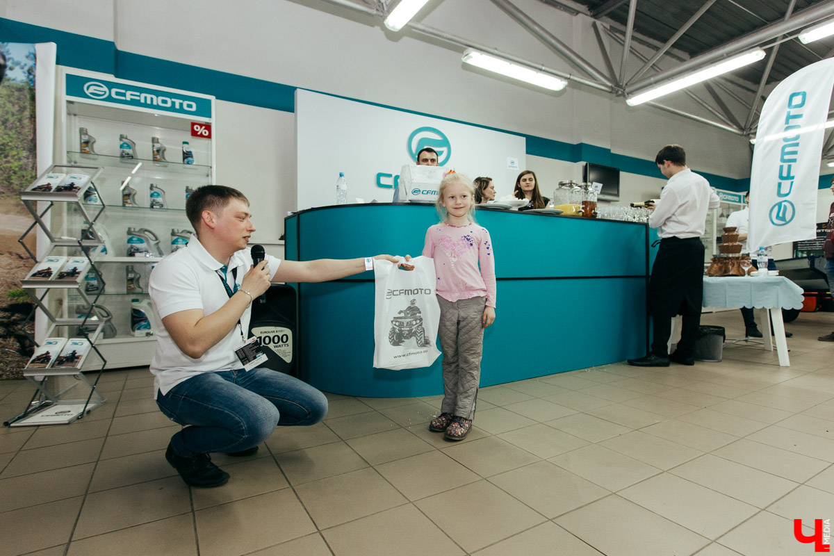 Новый салон мототехники CFMOTO во Владимире