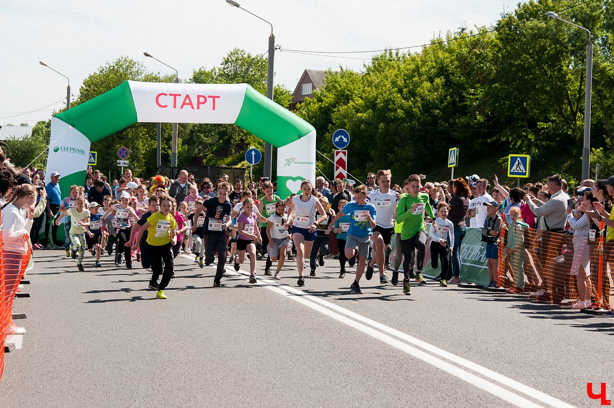 1 июня во Владимире пройдет “Зеленый марафон “Бегущие сердца”. Ожидается несколько тысяч участников