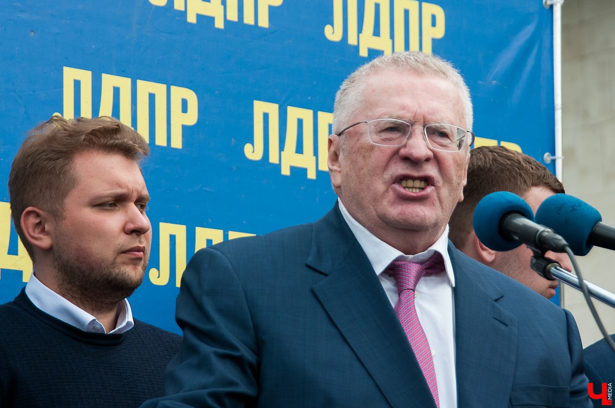 Владимир Жириновский приехал с агитационным визитом во Владимирскую область