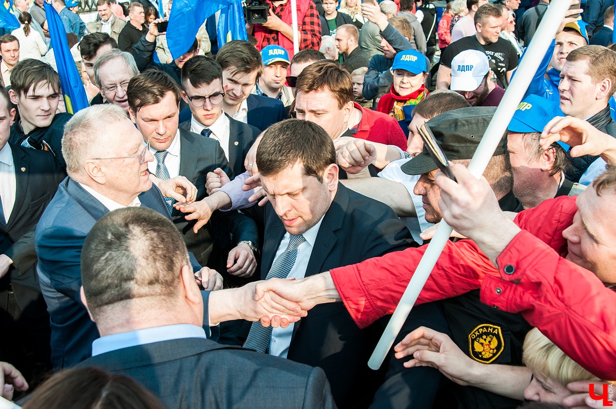 Владимир Жириновский приехал с агитационным визитом во Владимирскую область