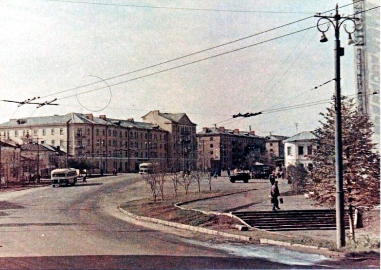 Садовая площадь. Октябрь, 1963 год