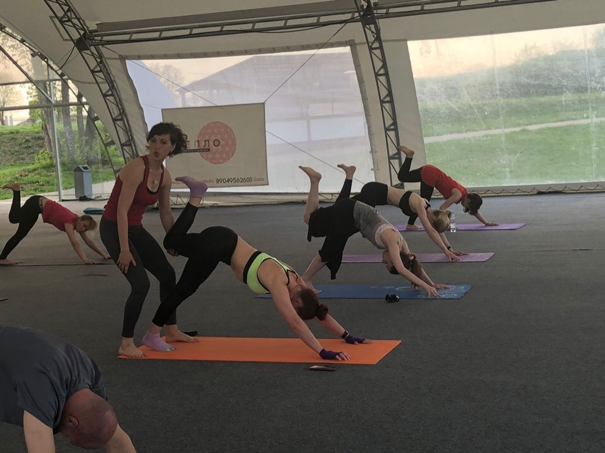 Фестиваль йоги в Суздале