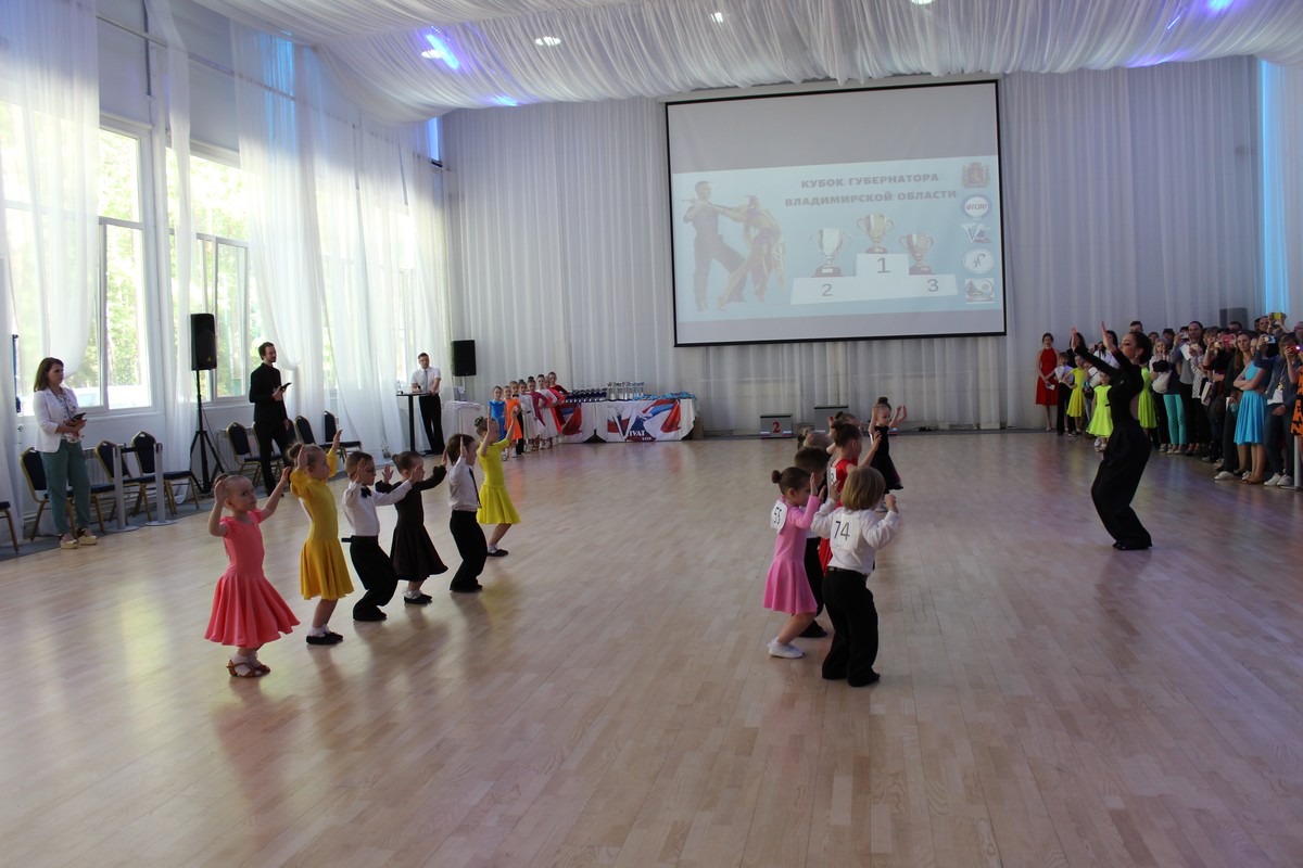 Во Владимирской области впервые провели Кубок губернатора по спортивным танцам. За награды боролись более 800 человек.