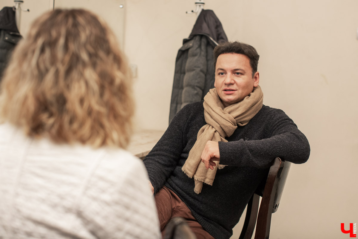 Александр Олешко провел во Владимире творческий вечер и дал эксклюзивное интервью