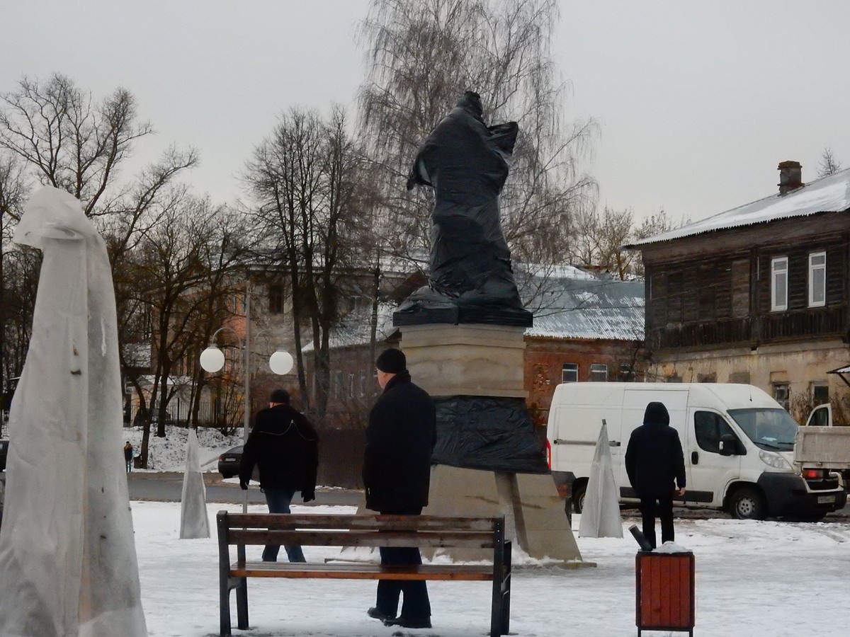 В Александров вернули памятник Ивану Грозному. Торжественное открытие состоится 7 декабря в 12:00