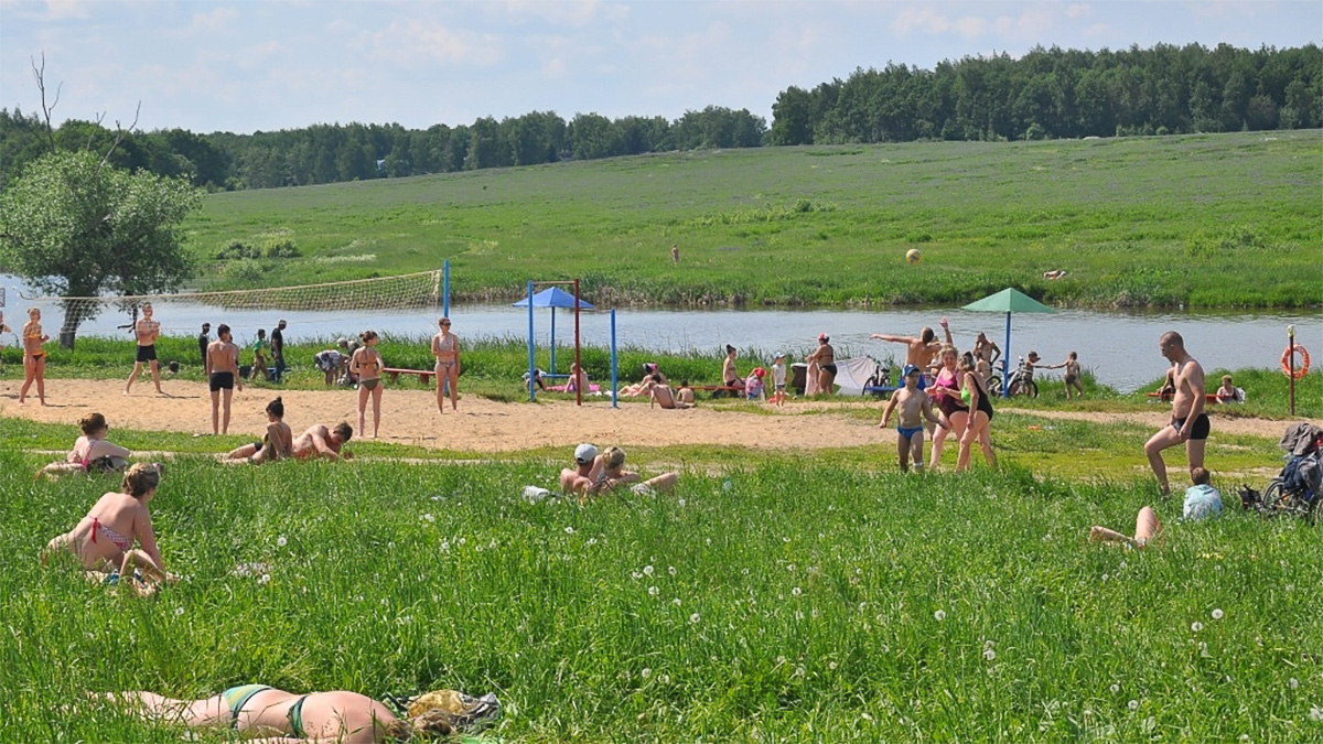 Озера области для купания. Семязино Владимирская область озеро.