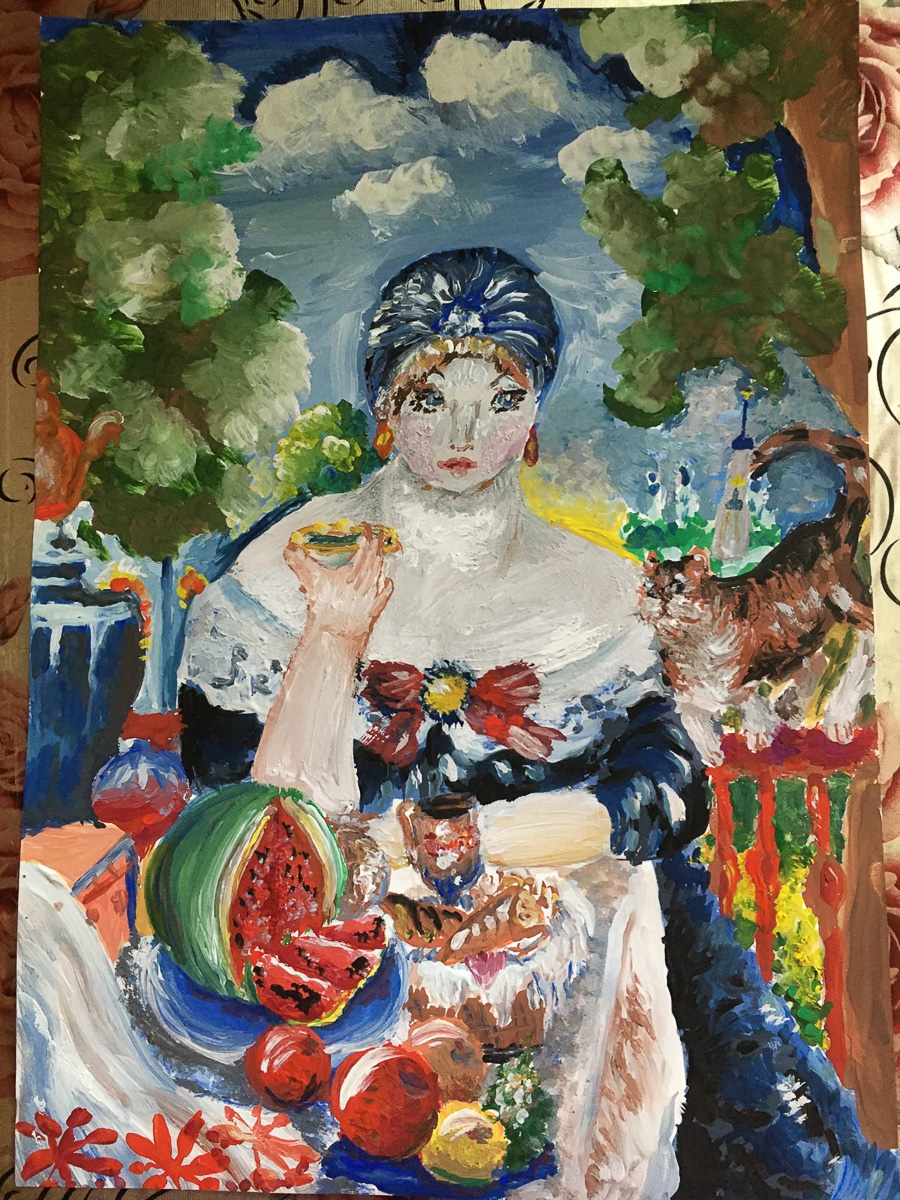Сердце известного российского художника Никаса Сафронова тронули работы юной Софии Бухачевой. Девочка стала лауреатом первой степени в онлайн-выставке, которая проходила в рамках фестиваля «Невозможное возможно»