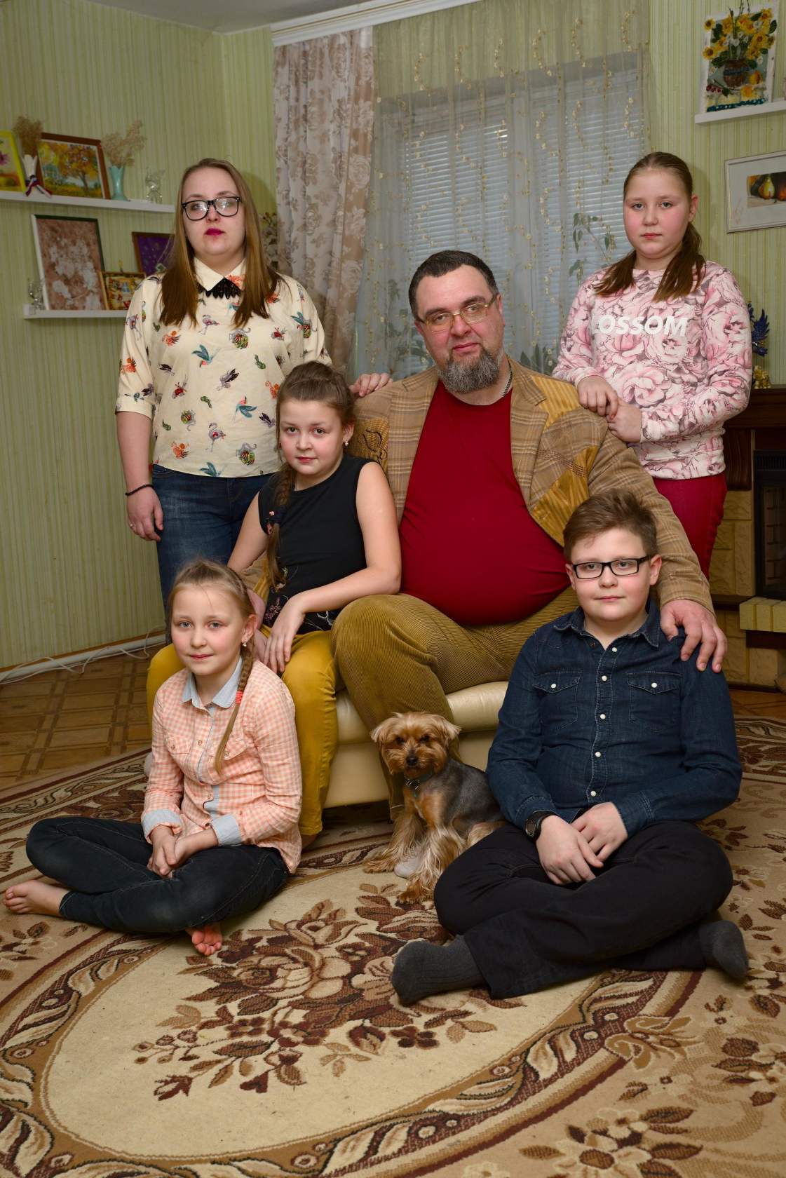 Алексей Сорокин - отец пятерых детей, который вызвался откровенно высказаться о современном образовании