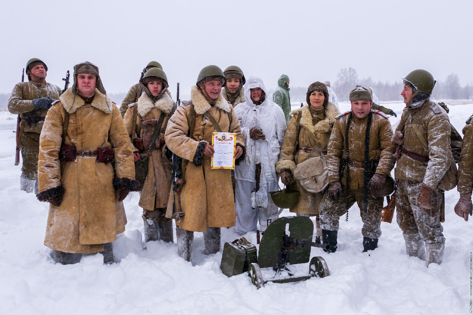 Участники ковровского военно-патриотического проекта «Наследники победы» сняли мини-фильм о тактических учениях подразделений Красной армии периода 1943 года.