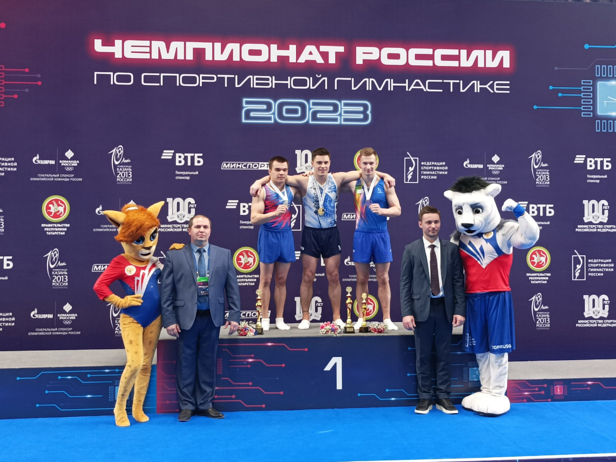 В Казани завершился чемпионат России по спортивной гимнастике. И владимирская сборная не была в отстающих. В ее копилке собралось сразу шесть наград разного достоинства! Среди них есть и золото.