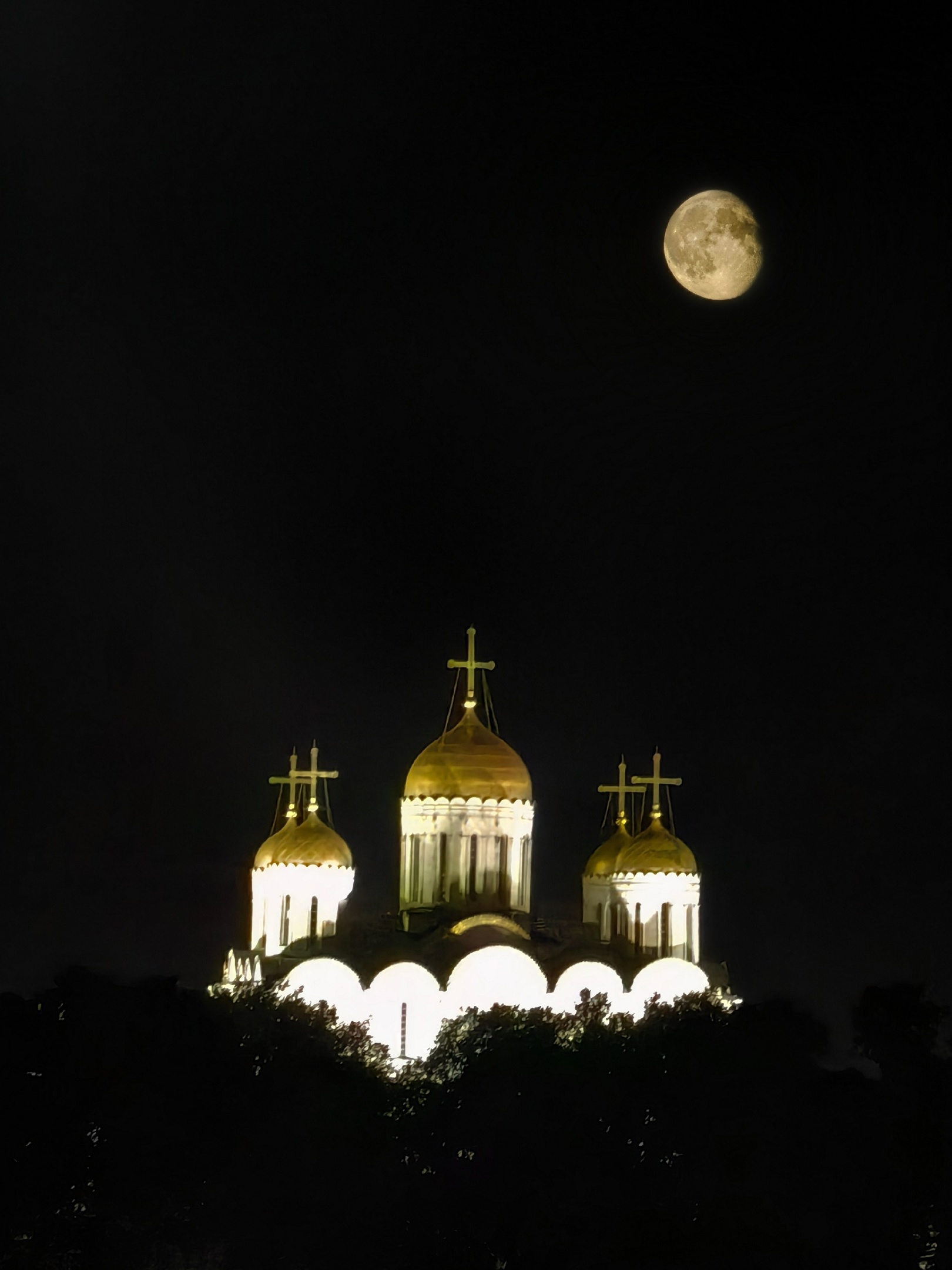 Жители Владимирской области стали свидетелями урожайного полнолуния. И пока одни просто завороженно смотрели в небо, другие включали камеру. В итоге многим удалось снять полный диск на камеру, а некоторым даже в момент мурмурации стаи птиц и во время полета самолета.