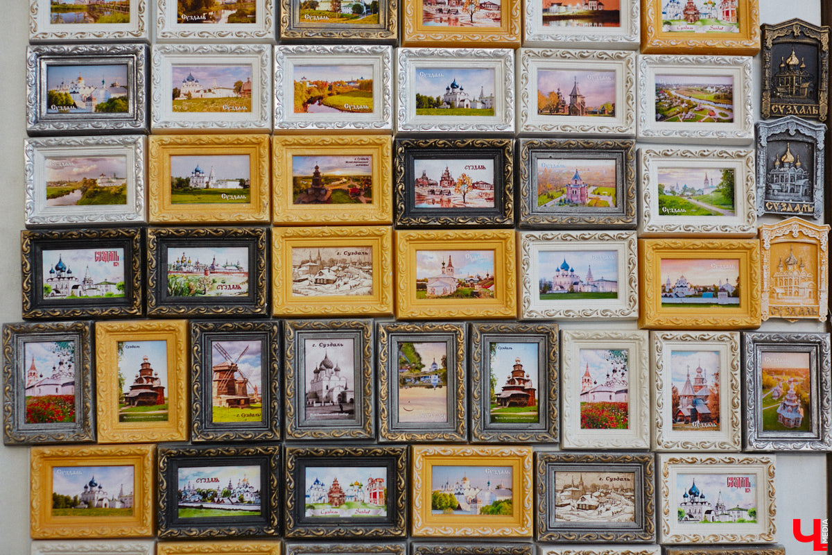Григорий Кузьмин отметился в Книге рекордов России с коллекцией магнитов, связанных с Суздалем. Их у него больше тысячи! Мужчина собрал их вместе с коллегами к тысячелетию древнего города. И это мировое достижение, которое зафиксировано официально.