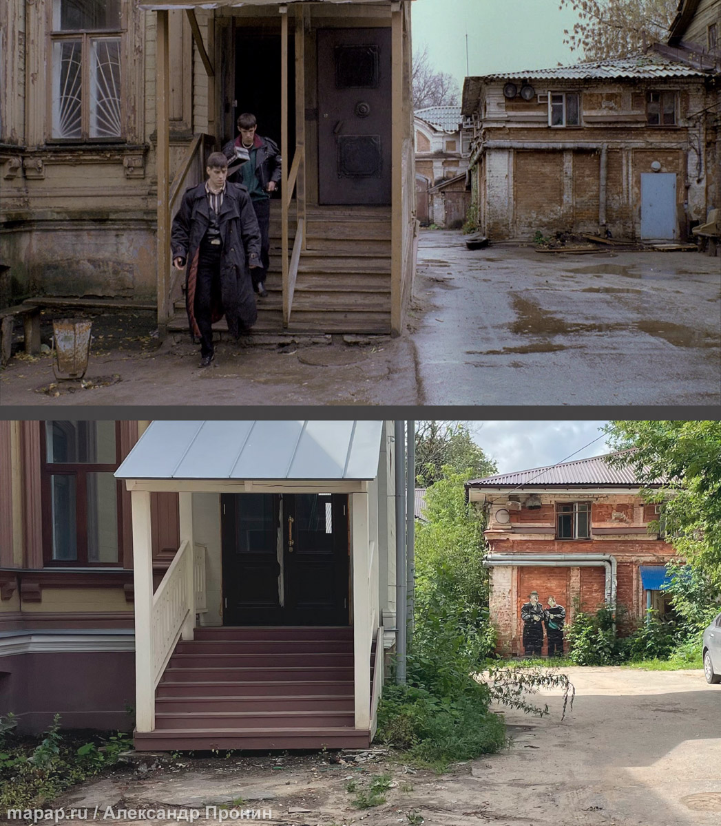 Приключения бандитов из девяностых в Нижнем Новгороде стали важной частью культуры нулевых. Пройти по следам героев фильма «Жмурки» решил владимирец Александр Пронин, на счету которого уже есть маршруты из дилогии про Данилу Багрова. Проект показывает, как за 20 лет изменились знаменитые кинолокации.