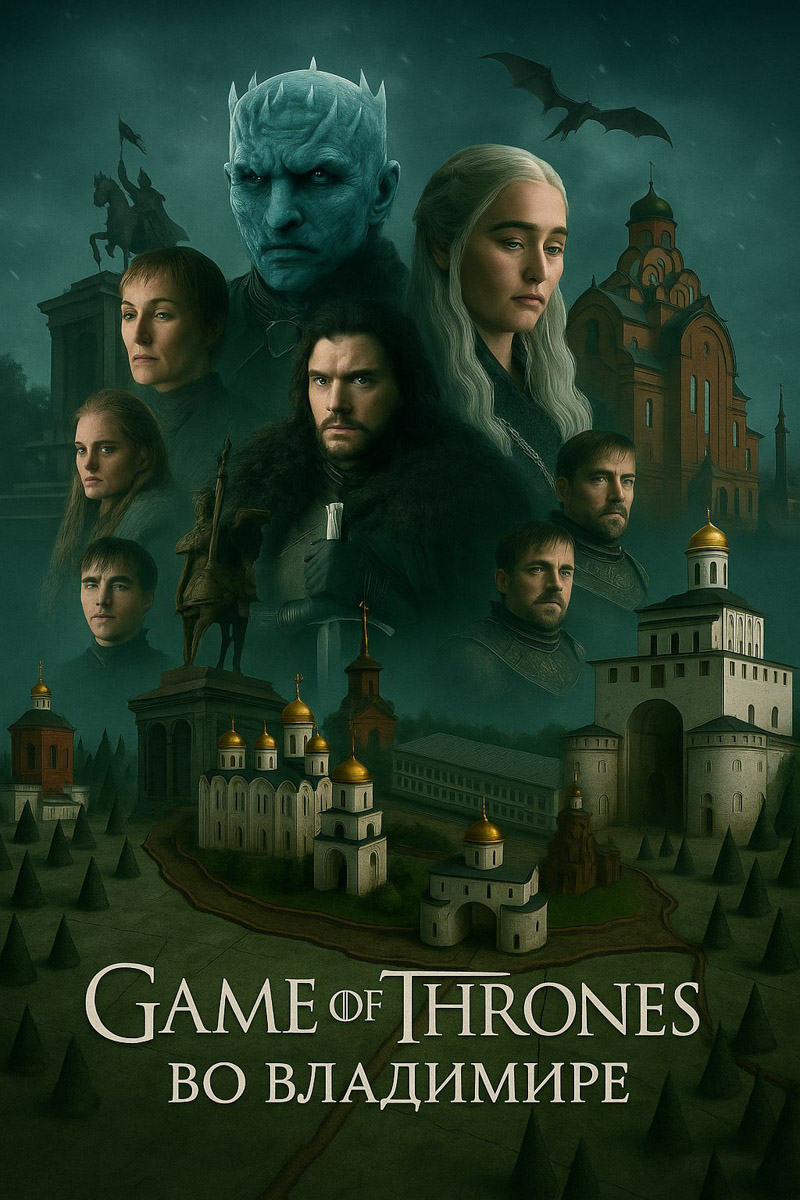 Пока во Владимире снимают сериалы про 90-е, его жители придумывают фантастические сюжеты. На этот раз благодаря нейросетям и таланту рилсмейкера Елены Журавлевой на улицах областного центра появились герои из «Игры престолов» и «Гарри Поттера», а Гусь-Хрустальный стал пленником антиутопии The Last of Us.