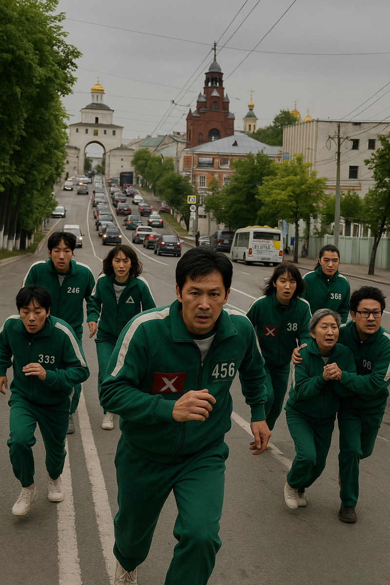 Пока во Владимире снимают сериалы про 90-е, его жители придумывают фантастические сюжеты. На этот раз благодаря нейросетям и таланту рилсмейкера Елены Журавлевой на улицах областного центра появились герои из «Игры престолов» и «Гарри Поттера», а Гусь-Хрустальный стал пленником антиутопии The Last of Us.