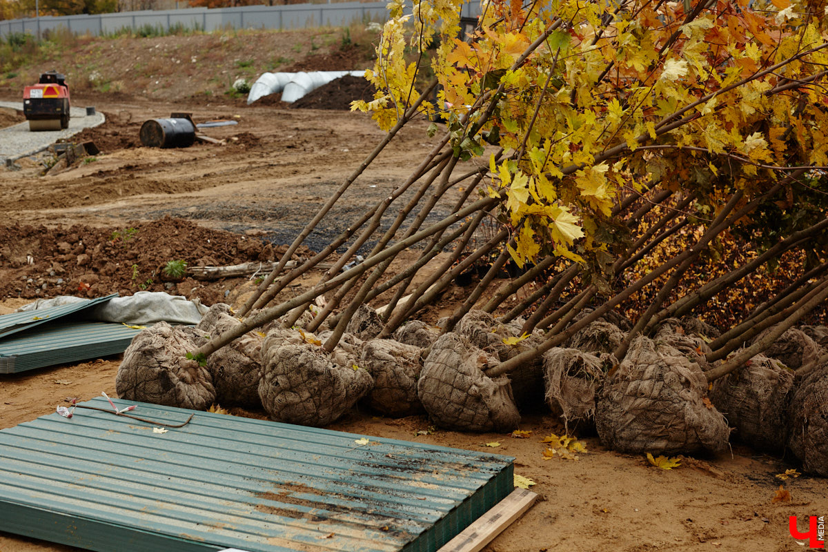 В областном центре продолжается строительство сразу двух новых дорог вдоль границы Старых садов. Одна из них соединит Октябрьский проспект и улицу Стрелецкий Мыс, вторая — Лыбедскую магистраль и улицу Пушкарскую. В будущем там обещают создать новый городской парк. Пока же территорию скрыли от глаз за высоким забором. «Ключ-Медиа» прогулялся по огражденному участку вместе с представителем подрядной организации.