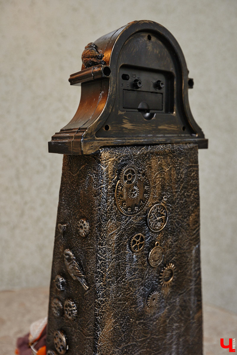 Как часто вы задумываетесь над необходимостью существования 25-го часа в сутках? Мы ежедневно! За дополнительные 60 минут можно было бы так много успеть! Об этом не понаслышке знает рукодельница из Владимира Ирина Финогенова, которая творит не покладая рук уже много лет. Тематика нехватки заветных секунд отразилась и в ее любопытных изделиях.