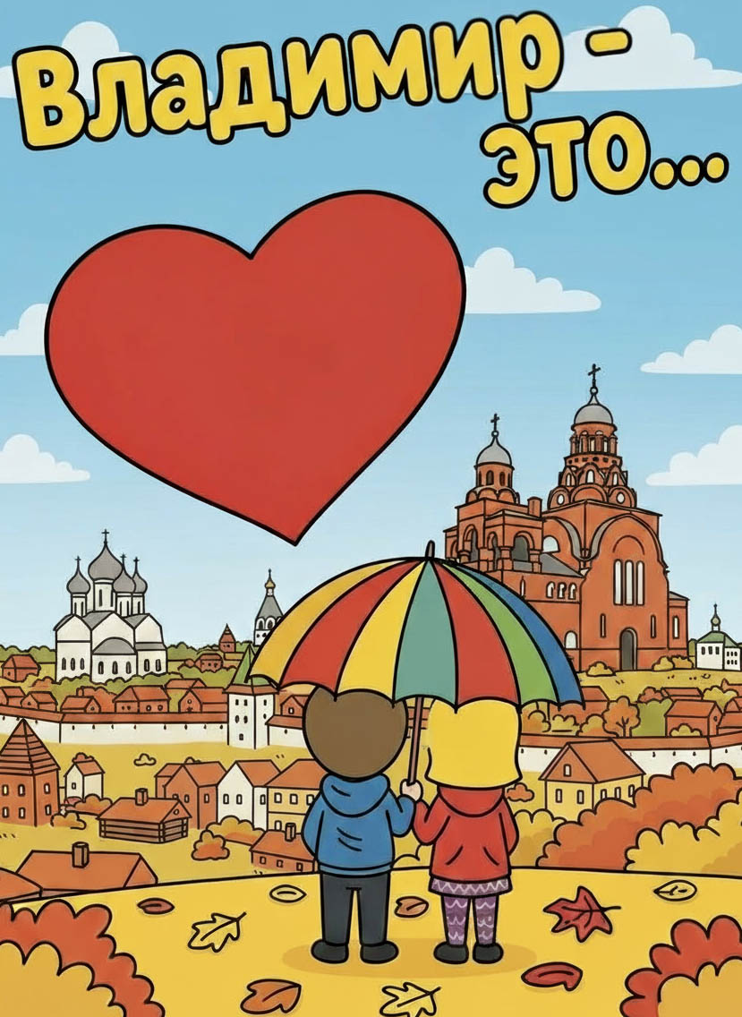 Креаторы 33-го региона создали серию сюжетов о Суздале и Владимире в стиле культовых вкладышей жвачки «Love is…». В трогательных зарисовках отражены не только главные достопримечательности, но и насущные городские проблемы. «Ключ-Медиа» познакомился с художественными ассоциациями и внимательно их рассмотрел.