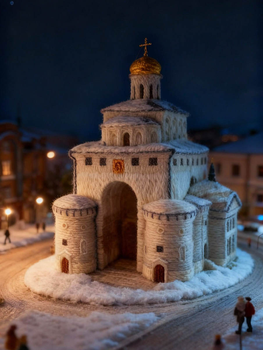 Жители Владимирской области подхватили популярный в интернете тренд на вязаные города. Пользователи социальных сетей создают фото и видео уютных локаций, будто созданных руками заботливой бабушки. «Ключ-Медиа» собрал самые атмосферные снимки и ролики.