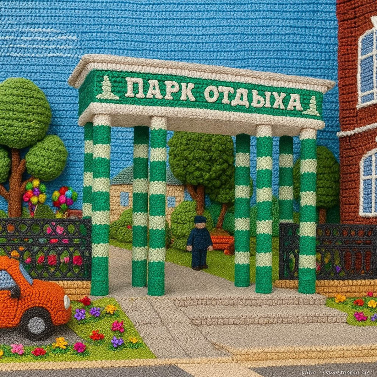 Жители Владимирской области подхватили популярный в интернете тренд на вязаные города. Пользователи социальных сетей создают фото и видео уютных локаций, будто созданных руками заботливой бабушки. «Ключ-Медиа» собрал самые атмосферные снимки и ролики.