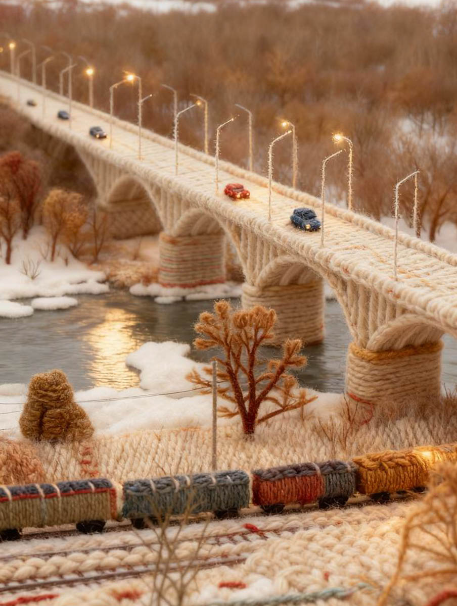 Жители Владимирской области подхватили популярный в интернете тренд на вязаные города. Пользователи социальных сетей создают фото и видео уютных локаций, будто созданных руками заботливой бабушки. «Ключ-Медиа» собрал самые атмосферные снимки и ролики.