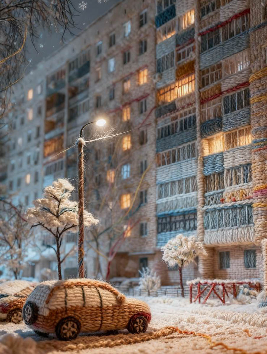 Жители Владимирской области подхватили популярный в интернете тренд на вязаные города. Пользователи социальных сетей создают фото и видео уютных локаций, будто созданных руками заботливой бабушки. «Ключ-Медиа» собрал самые атмосферные снимки и ролики.